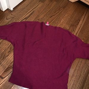 Off the shoulder sweater